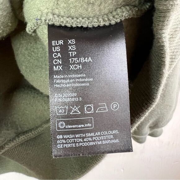 H & M Green Crew Neck Sweatshirt - Picture 5 of 6
